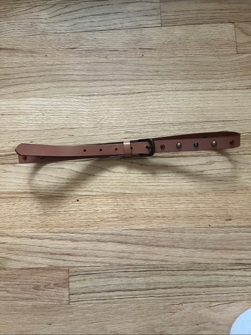 GAP Brown Studded Leather Belt